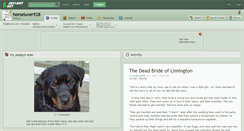 Desktop Screenshot of horseluver928.deviantart.com