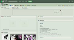 Desktop Screenshot of fly-doll.deviantart.com