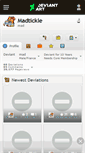 Mobile Screenshot of madtickle.deviantart.com