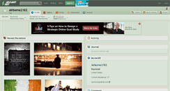 Desktop Screenshot of airborne2182.deviantart.com