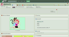 Desktop Screenshot of nekosnow94.deviantart.com