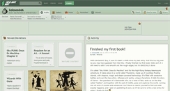 Desktop Screenshot of kolosos666.deviantart.com