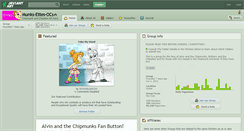 Desktop Screenshot of munks-ettes-ocs.deviantart.com