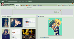 Desktop Screenshot of kiwixoxwannabe.deviantart.com