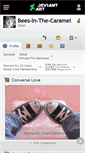 Mobile Screenshot of bees-in-the-caramel.deviantart.com