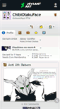 Mobile Screenshot of chibiotakuface.deviantart.com