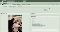 Desktop Screenshot of blackate.deviantart.com