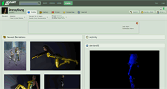 Desktop Screenshot of dressydung.deviantart.com