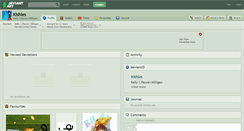 Desktop Screenshot of kishles.deviantart.com