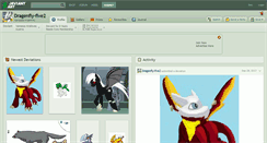 Desktop Screenshot of dragenfly-five2.deviantart.com