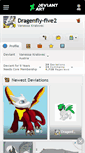 Mobile Screenshot of dragenfly-five2.deviantart.com