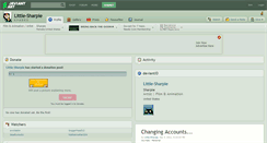 Desktop Screenshot of little-sharpie.deviantart.com
