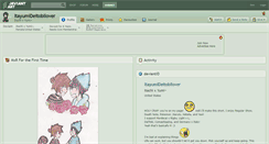 Desktop Screenshot of itayumideitobilover.deviantart.com