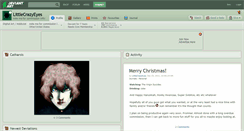 Desktop Screenshot of littlecrazyeyes.deviantart.com
