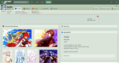 Desktop Screenshot of halaki.deviantart.com