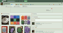 Desktop Screenshot of carriephlyons.deviantart.com