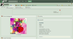 Desktop Screenshot of halokitti.deviantart.com