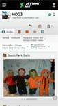 Mobile Screenshot of mog3.deviantart.com