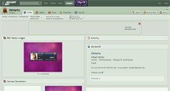 Desktop Screenshot of miniartx.deviantart.com