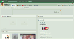 Desktop Screenshot of chicofresh.deviantart.com