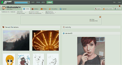 Desktop Screenshot of kikuinuzuka14.deviantart.com