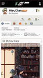 Mobile Screenshot of mieuchan.deviantart.com