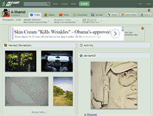 Tablet Screenshot of a-shamsi.deviantart.com