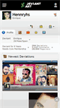 Mobile Screenshot of hennryhs.deviantart.com