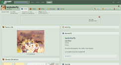 Desktop Screenshot of lazybutterfly.deviantart.com