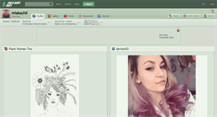Desktop Screenshot of miakachii.deviantart.com