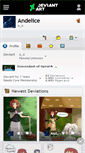 Mobile Screenshot of andelice.deviantart.com