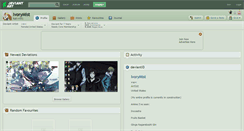 Desktop Screenshot of ivorymist.deviantart.com