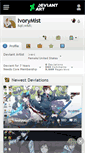 Mobile Screenshot of ivorymist.deviantart.com