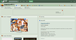 Desktop Screenshot of dragonblood0012.deviantart.com