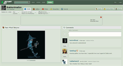 Desktop Screenshot of brakkenimation.deviantart.com