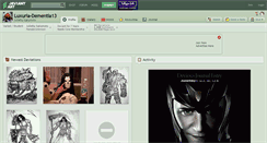 Desktop Screenshot of luxuria-dementia13.deviantart.com