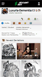 Mobile Screenshot of luxuria-dementia13.deviantart.com