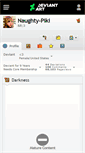 Mobile Screenshot of naughty-piki.deviantart.com