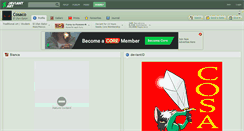 Desktop Screenshot of cosaco.deviantart.com