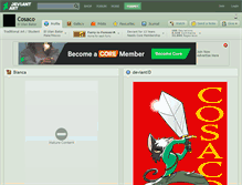Tablet Screenshot of cosaco.deviantart.com
