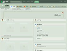 Tablet Screenshot of emaa.deviantart.com