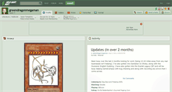 Desktop Screenshot of greendragonmegaman.deviantart.com