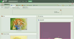 Desktop Screenshot of catharin4.deviantart.com