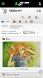Mobile Screenshot of catharin4.deviantart.com
