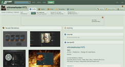 Desktop Screenshot of extremehunter1972.deviantart.com