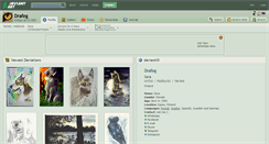 Desktop Screenshot of drafeg.deviantart.com