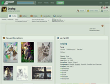 Tablet Screenshot of drafeg.deviantart.com
