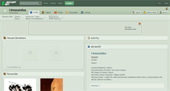 Desktop Screenshot of i-innocentius.deviantart.com