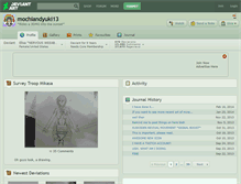 Tablet Screenshot of mochiandyuki13.deviantart.com