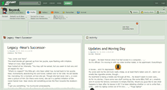 Desktop Screenshot of beyondl.deviantart.com